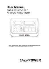 ENERpower SGR-PPS2000-3 PRO User Manual