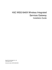 H3C WSG1840X Installation Manual