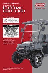 Coleman POWERSPORTS GCEV4G-T Owner's Manual