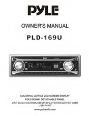 Pyle PLD-169U Owner's Manual