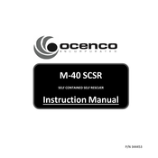 Oceanco M-40 SCSR Instruction Manual