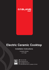 GASLAND CH775BF Installation Instructions Manual