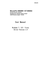 Genius MOUSEPEN M508W - WINDOWS User Manual