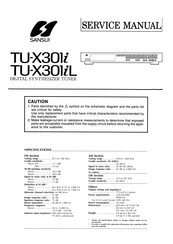 Sansui TU-X30Ii Service Manual