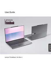 Lenovo ThinkBook 13x Gen 2 User Manual