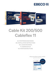 EBECO Cableflex 11 Installation Instructions Manual