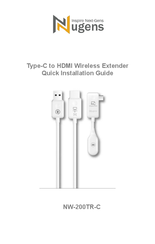 Nugens NW-200TR-C Quick Installation Manual