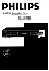Philips CD 720 Manual