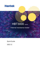 Hantek HBT3000 Series Quick Manual