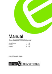 Elma 5706445410453 Manual