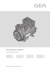 GEA HGX22e/160-4 A Assembly Instructions Manual
