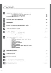 Eurocave 5059 Instruction Manual