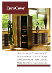 Eurocave E183 Technical Manual