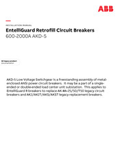 ABB EntelliGuard AK50 Installation Manual