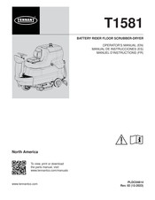 Tennant T1581 Operator's Manual