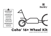 Burley Coho 16+ Wheel Kit Owner's Instruction And Safety Manual