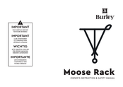 Burley Moose Rack Owner's Instruction And Safety Manual