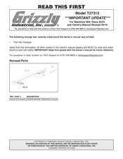 Grizzly T27313 Manual