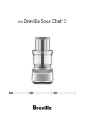 Breville Sous Chef 9 Instruction Book