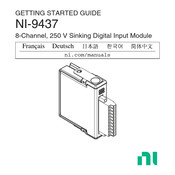 National Instruments NI 9437 Getting Started Manual