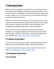 Ableton Push Manual