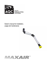 AQC MAXAIR FA-PPG4-07 Owner's Manual