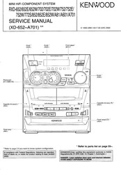 Kenwood RXD-652E Service Manual