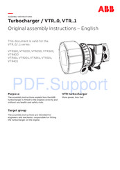 ABB VTR 0 Series Assembly Instructions Manual