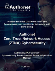 Authonet Cybersecurity A1000 Operation Manual