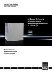 FRIEDHELM LOH Rittal 9792075 Assembly Instructions Manual