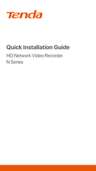 Tenda N6P-16HV1.0 Quick Installation Manual