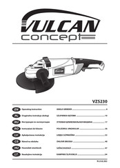 Vulcan Concept VZS230 Operating	 Instruction