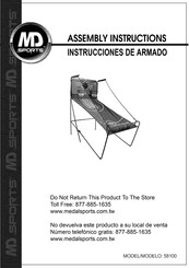 MD SPORTS 58100 Assembly Instructions Manual