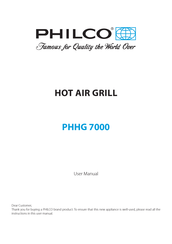 Philco PHHG 7000 User Manual