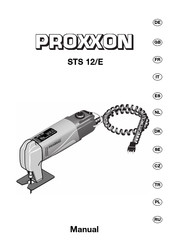 Proxxon STS 12E Manual