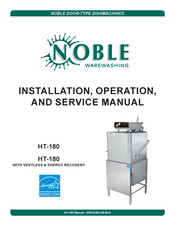 Noble HT-180 S HT-180 FL-VER Installation, Operation And Service Manual