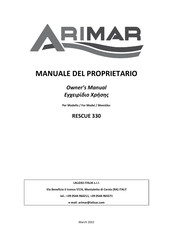 arimar RESCUE 330 Owner's Manual