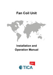 TICA PRO TCR 800J Installation And Operation Manual