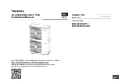 Toshiba RAV-GM1601ATJP-E Installation Manual