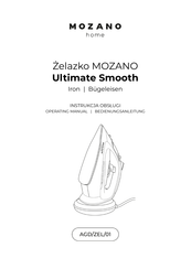mozano Ultimate Smooth AGD/ZEL/01 Operating Manual