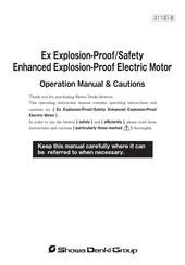 Showa Denki ME-150 Operation Manual & Cautions