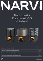 NARVI KOTA Luosto VS Installation And Instruction Manual