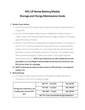 N1C LR Series Maintenance Manual