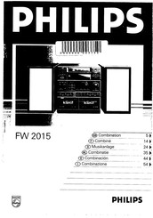 Philips FW 2015 Quick Start Manual