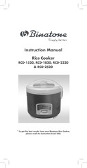 Binatone RCD-1520 Instruction Manual