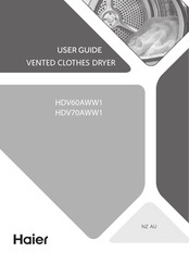Haier HDV70AWW1 User Manual