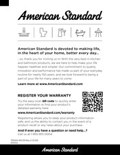 American Standard Estate 2692004 Owner's Manual