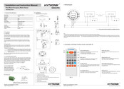 Hytronik HMW28/PRO Installation And Instruction Manual