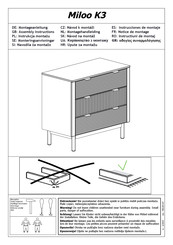 Pinio Miloo K3 045-023-310 Assembly Instructions Manual