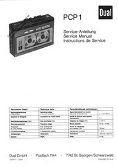 Dual PCP 1 Service Manual